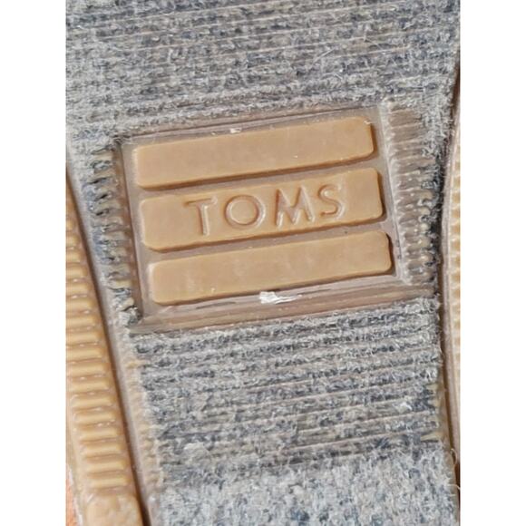 TOMS Desert Brown Suede Wedge Ankle Booties Lace Up‎ Comfort Shoes Women’s 6 - Picture 9 of 10